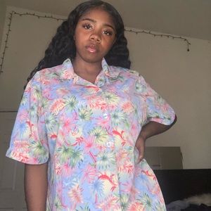 Hawaiian Button Up